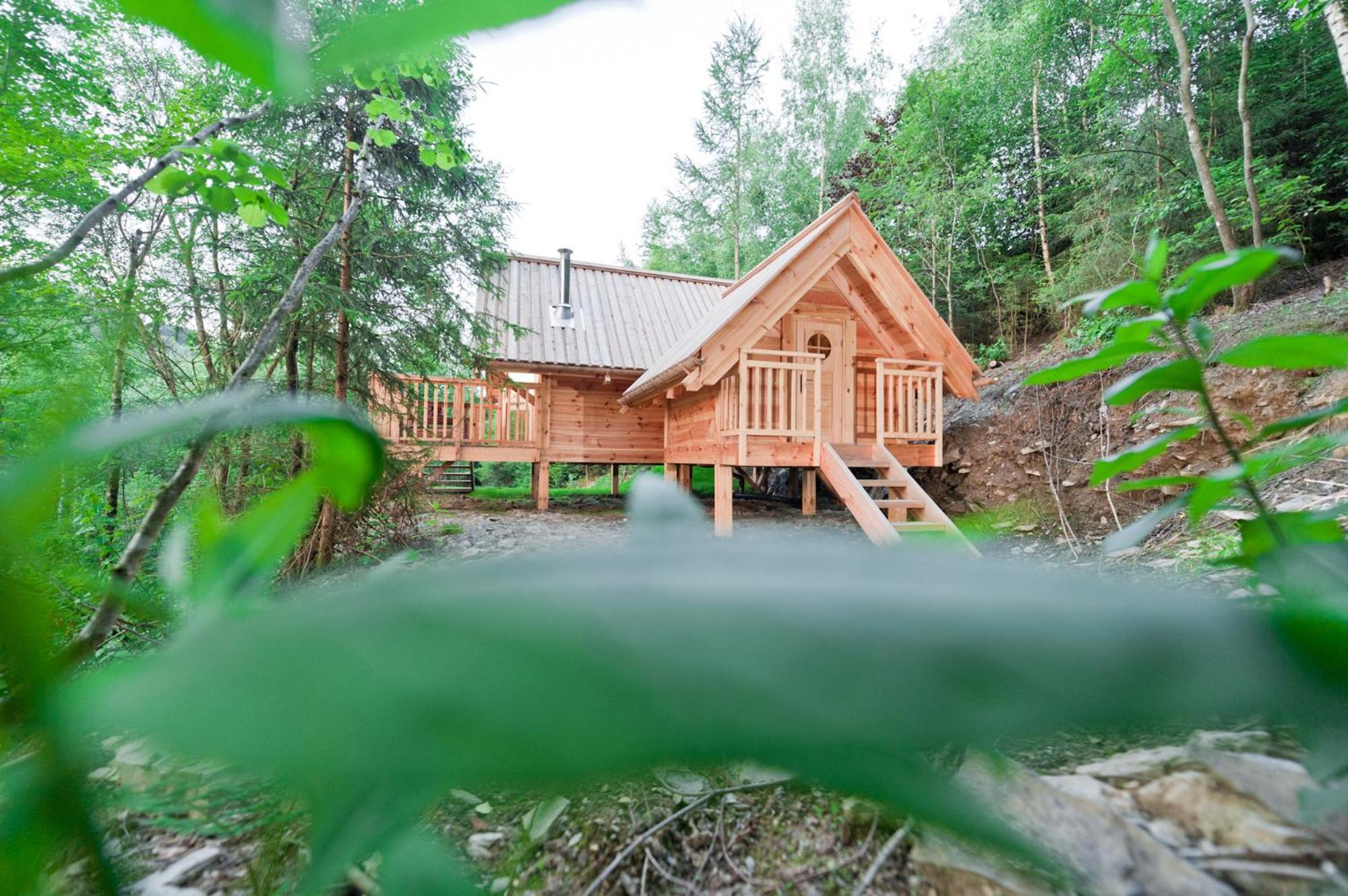 Les Cabanes De Rensiwez Mabompre Exterior photo